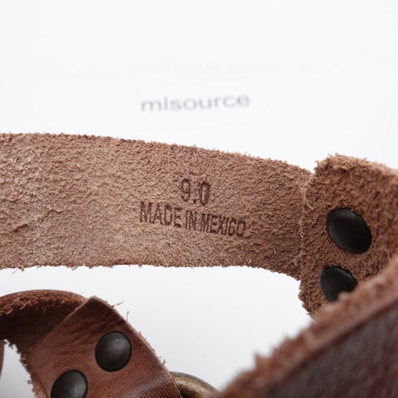 NEW Bed Stu Hera Leather Gladiator Sandals 4547-14208 Brown - Picture 2 of 7